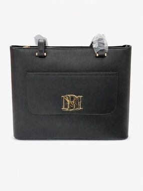 Badgley Mischka Black Tote Bag